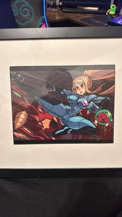 Nintendo Samus Alex Ahad Signed Print