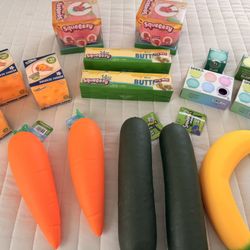 Viral Squishy Spek Carrot Banana Pickle Cheese Squeezy 