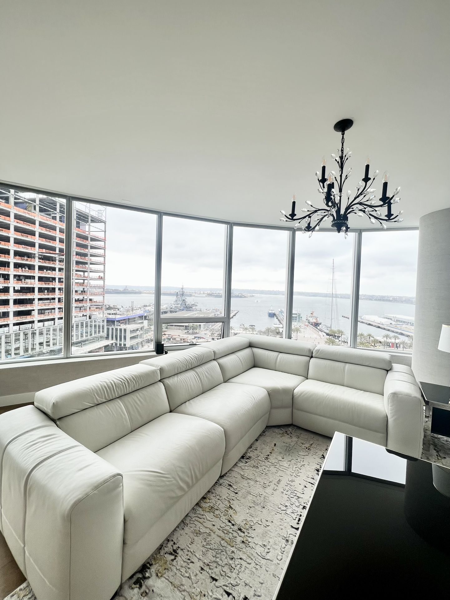 Natuzzi Italia Balance Sectional (white)