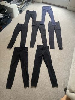 Bundle of seven Lululemon leggings - all in excellent condition.