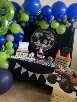 Monster Jam Party Decor