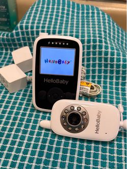HelloBaby HelloBaby HB24 Video Baby Monitor. See desc. Wireless/Rechargeable