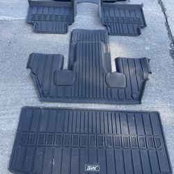 3W Car Mat Set Fits 2021-2025