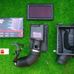 OEM Genuine Complete Honda Civic 12-15 2.4L Si Factory Upper Engine Air Intake System Box with NEW LIFETIME K&N Filter