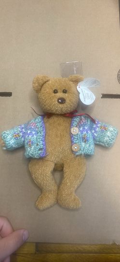 Ty Beanie Babies Curly The Bear Plush - 4052 NEW! MULTIPLE ERRORS W/ ERROR & JACKET