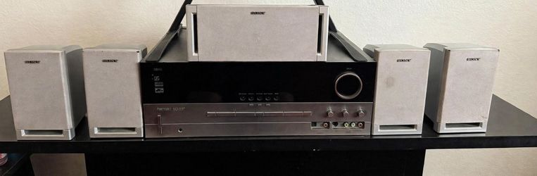 Harman Kardon AVR 130 Receiver + 5 Sony Surround Speakers Only - Accepting Offers