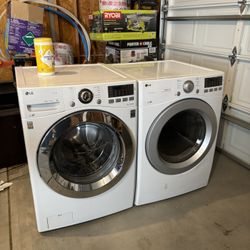 LG-Front Load Washer And Dryer 