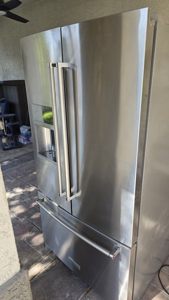 Priced To Sell - Kitchenaid Refrigerator 27 Cubic Feet