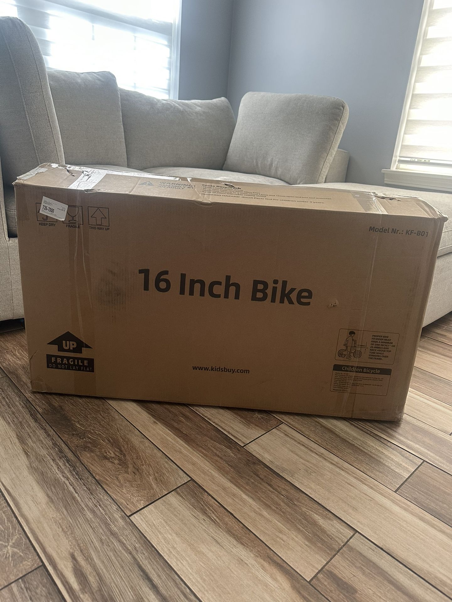 Pink Girls Bike 16”