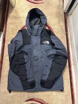 The North Face Vintage Mountain Guide Dark Gray Black Gore Tex Jacket