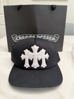 Chrome hearts cemetery trucker hat