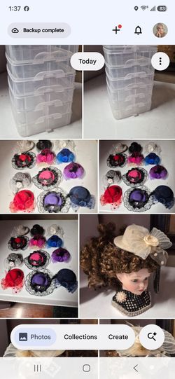 Sale 12 fashion hat for doll $ 25.00