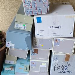 LLADRO BOXS 16 Empty Boxs All For $50 OBO