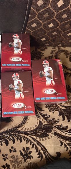 2026 Sage High Series Football Hobby Boxes (3)