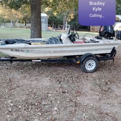 16 Ft Bass Boat 