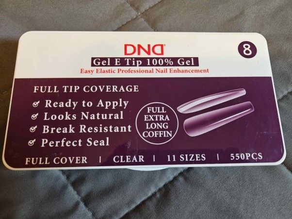 DND full Nail Tip Cover Press On Nails