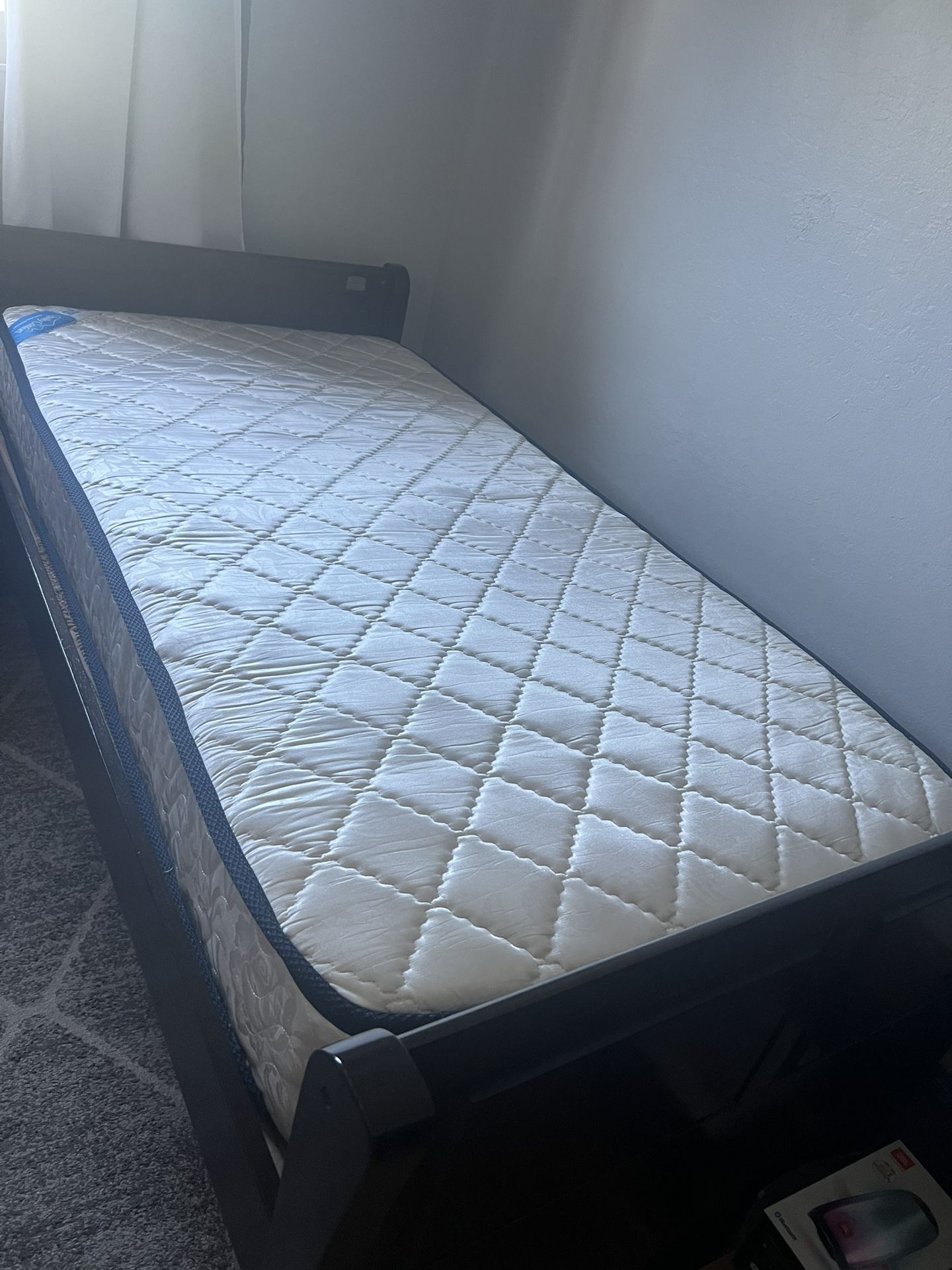 Twin Bed Frame With Mattress