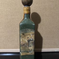 Vtg 60’s Fausto Corduri Golf Scene Decanter