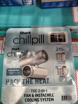 Shark ChillPill 2 in 1 Fan & Instachill Personal Cooling system