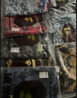 Bape Zipup Hoodies