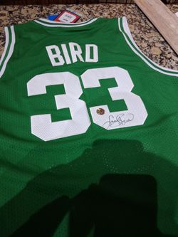 Larry Bird Autographed Adidas Hardwood Classics Jersey