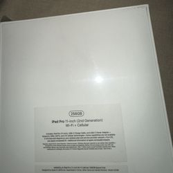 Apple iPad Pro 11” 256gb Cellular + Wifi Space Gray Sealed Box I Can Come To You 