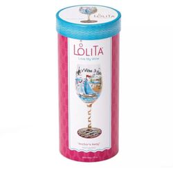 NIB Lolita Anchors Away wine glass