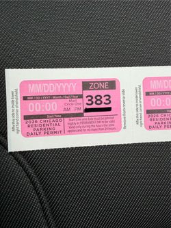 Cubs / Wrigley Permit Parking Tickets