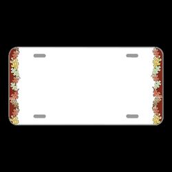 License Plate Novelty Car Front Frame Border Holder Anniversary
