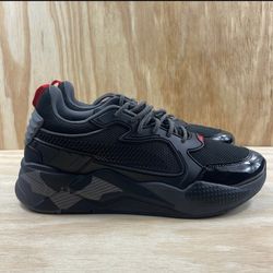 PUMA x THE BATMAN SIZE 11 RS-X SHOES SNEAKERS DC BLACK 383290-01