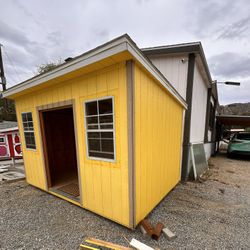 Wood Lumber Storage Shed - Casita 