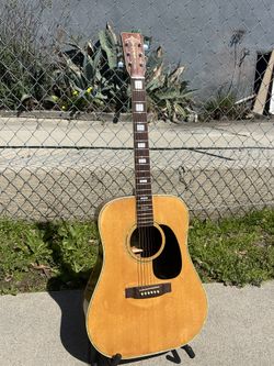 1980 Kiso Suzuki GH-250 Dreadnought Guitar Made in Japan for Sale