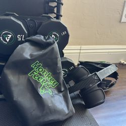 Animal House Fitness Dumbbell Set + MonkeyFeet - $250 Retail