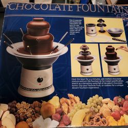 Brand New Rival chocolate  fountain/never opened 