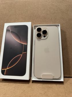 iPhone 16 Pro 128gb 5g T-mobile or metro pcs 