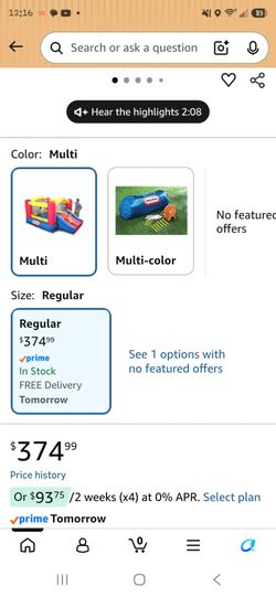 Toddler Bounce house