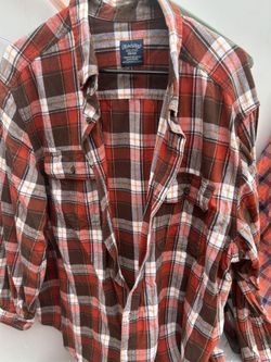 Men’s Long Sleeve Flannel 2xl