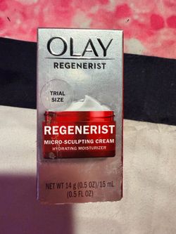 NIB Olay Regenerist MicroSculpting Cream Trial Size anti aging hydration