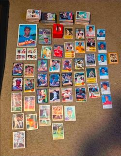 Huge Vintage 1980s Baseball Card Collection Lot - Hall of Famers, Key Rookies, Complete Mini Set