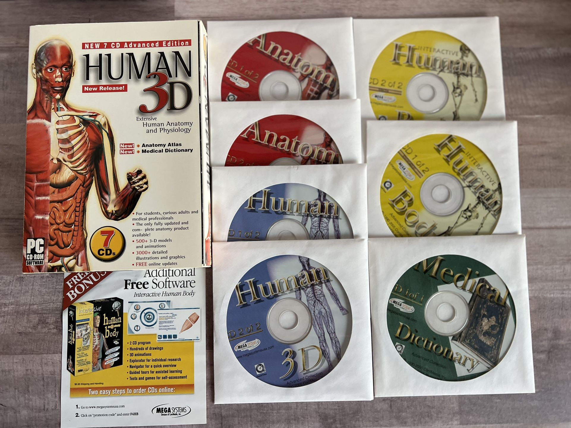 7 CD Advanced Edition 3D (megasystems usa)