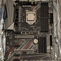 Intel Core i7-8700K CPU + ASRock Z390 Phantom Gaming SLI/ac Motherboard Combo
