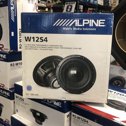 Alpine W10S4 10” Car 🚗 Audio