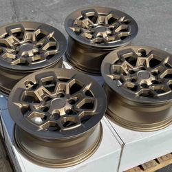 17" Wheels Rims TRD PRO Toyota 4Runner Tacoma Tundra Sequoia Chevrolet Silverado GMC Sierra GX Tires