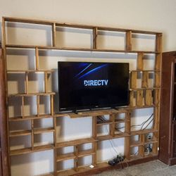 Custom Built Wall Shelves