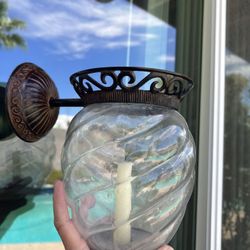 Set Of Two Wall Candle Holders