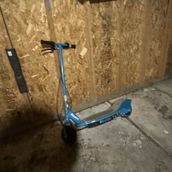 Blue Razor Scooter No Charger 