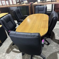 OFFICE SMALL CONFERENCE TABLE NO CHAIRS