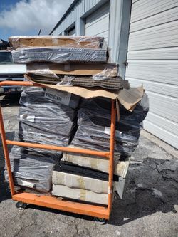 New 18x18 Carpet Flooring