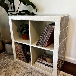 Hand Tiled Record Stand