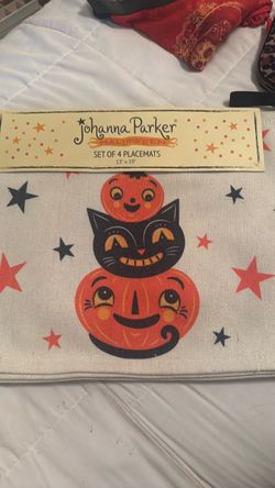 Johanna Parker Halloween Placemats